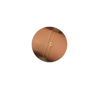 TINGN Bracciale da donna in oro 18 carati, placcato in oro 18 carati, con motivo a righe, sottile, con lettere, per donne, adolescenti e ragazze