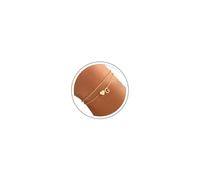 TINGN Bracciale da donna in oro argento - Bracciali a strati in oro 14 carati, personalizzato, con lettere monogramma, alfabeto, gioielli, regali per donne, fidanzate e ragazze, 20 cm