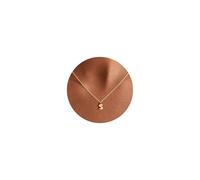 TINGN Collana con lettere in oro - 14 carati con lettere dalla A alla Z, collana in oro da donna, gioielli alla moda, regali personalizzati per adolescenti, ragazze, regali per donne, Ottone