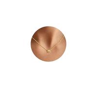 TINGN Collana in oro con lettere da donna, placcato oro 14 K, con lettere, gioielli da donna, collana con nome personalizzata, per donne e ragazze