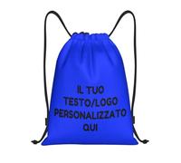 Tingwei Zaino Personalizzato,sacca sportiva personalizzati,con Foto/Logo/Testo,borsone palestra, Borsa da Sport per Uomo e Donna, Sacca Impermeabile con Coulisse, borsa piscina