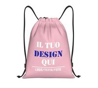 Tingwei Zaino Personalizzato,sacca sportiva personalizzati con Foto/Logo/Testo, borsone palestra per Uomo e Donna, Borsa Sportiva Impermeabile, borsa piscina, Ideale per la Palestra e lo Sport