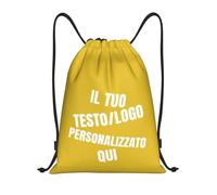 Tingwei Zaino Personalizzato,sacca sportiva personalizzati,per Uomo e Donna borsone palestra,Borsa Sportiva Impermeabile con Foto/Logo/Testo, borsa piscina per Bambini e Adulti.