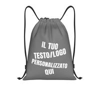 Tingwei Zaino Personalizzato,sacca sportiva personalizzati,per Uomo e Donna borsone palestra,Borsa Sportiva Impermeabile con Foto/Logo/Testo, borsa piscina per Bambini e Adulti.