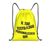Tingwei Zaino Personalizzato,sacca sportiva personalizzati,per Uomo e Donna borsone palestra,Borsa Sportiva Impermeabile con Foto/Logo/Testo, borsa piscina per Bambini e Adulti.