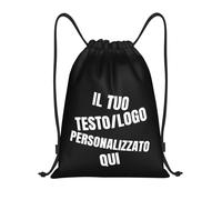 Tingwei Zaino Personalizzato,sacca sportiva personalizzati,per Uomo e Donna borsone palestra,Borsa Sportiva Impermeabile con Foto/Logo/Testo, borsa piscina per Bambini e Adulti.