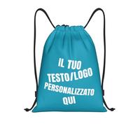 Tingwei Zaino Personalizzato,sacca sportiva personalizzati,per Uomo e Donna borsone palestra,Borsa Sportiva Impermeabile con Foto/Logo/Testo, borsa piscina per Bambini e Adulti.
