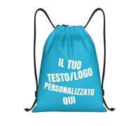 Tingwei Zaino Personalizzato,sacca sportiva personalizzati,per Uomo e Donna borsone palestra,Borsa Sportiva Impermeabile con Foto/Logo/Testo, borsa piscina per Bambini e Adulti.