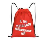 Tingwei Zaino Personalizzato,sacca sportiva personalizzati,per Uomo e Donna borsone palestra,Borsa Sportiva Impermeabile con Foto/Logo/Testo, borsa piscina per Bambini e Adulti.