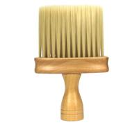 Tingyanyan Spazzola da taglio professionale per parrucchiere/barbiere, in legno, con setole morbide (singola)