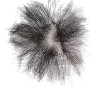 Tingyilan Capelli Finti Privati, Peli Del Corpo Realistici Invisibili Capelli Finti Del Petto Baffi Finti Per Uomini E Donne Fatti A Mano Ad Alta Temperatura Capelli Finti Pubici,Nero,One Size
