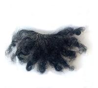 Tingyilan Capelli Neri Finti Sul Petto Capelli Privati Finti, Capelli Del Corpo in Costume Con Schienale in Pizzo, Capelli Biniki Fatti A Mano Capelli Parrucca in Fibra Di Temperatura Ricci Afro