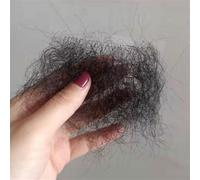 Tingyilan Capelli Privati Finti Fatti A Mano Bikini Capelli Temprature Fibra Capelli Del Corpo Aggiungendo Volume Dei Capelli Per Bambola Uomini Donne,Nero,One Size