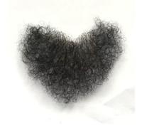 Tingyilan Capelli Privati Finti Fatti A Mano Pieno Pizzo Biniki Capelli Proteina Fibra di Seta Colorato Peli Del Corpo Aggiungendo Volume Dei Capelli Per Le Donne Degli Uomini,Nero,One Size