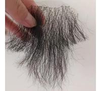 Tingyilan Capelli Privati Finti Fatti A Mano Realistici Bikini Capelli Alta Temperatura Fibra Peli Del Corpo Peli Pubici Aggiunta di Volume Peli Del Petto Migliora La Virilità