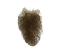 Tingyilan Capelli Privati Finti Invisibili Realistici Biniki Peli Del Corpo Capelli Del Petto Falso Baffi Capelli Delle Ascelle Finte Fatti A Mano 5x12cm,Marrone,One Size