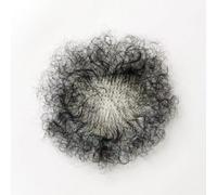 Tingyilan Fatti a mano pieno pizzo rotondo Shpae Biniki capelli invisibile realistico del corpo peli che aggiungono volume dei capelli, She-Man Cosply Dress fantasia,Nero,One Size