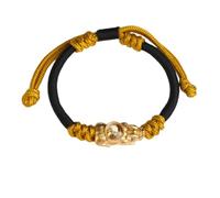 Tingyilan Feng Shui Bracciale Drago Pixiu Ricchezza Fortuna Amuleto per Uomo Donna Attirare Buona Fortuna Bracciali Ricchi, Rotante Rame Placcato In Oro Pi Yao,C,One Size