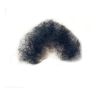 Tingyilan Invisibile Realistico Naturale Falso Petto Cespuglio Capelli Finti Privati Fatti A Mano Costume Festa Parrucche, Finto Baffi Per Uomini E Donne Sexy Corpo Capelli Ascella Capelli