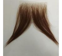 Tingyilan Realistico Naturale Finto Capelli Privati Sexy Capelli Del Corpo Capelli Ascellari Capelli Petto Capelli Fake Baffi Costume Parrucche Del Partito Halloween Cosplay Marrone