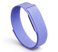 TingYR Cinturini Compatibile con Google Fitbit Air, Cinturino Orologio in Nylon Intrecciato, Morbido e Confortevole, Traspirante. Viola