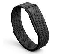 TingYR Cinturini Compatibile con Google Fitbit Air, Cinturino Orologio in Nylon Intrecciato, Morbido e Confortevole, Traspirante. Nero