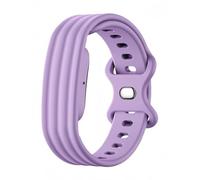TingYR Cinturini Compatibile con Google Fitbit Air, Silicone, Morbido e Confortevole, Traspirante. Lilla