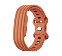 TingYR Cinturini Compatibile con Google Fitbit Air, Silicone, Morbido e Confortevole, Traspirante. Marrone