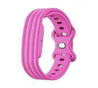 TingYR Cinturini Compatibile con Google Fitbit Air, Silicone, Morbido e Confortevole, Traspirante. Rosa Barbie