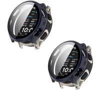 TINGYR Cover Compatibile con Huawei Watch D3, [2 Pezzi] | PC + Vetro Temperato per Proteggere lo Schermo, Anticaduta.