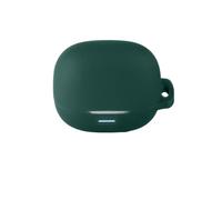TINGYR Cover Compatibile con QCY MeloBuds N65, Morbida, Protezione Completa, Custodia per Auricolari Antigraffio.(Verde Notte)