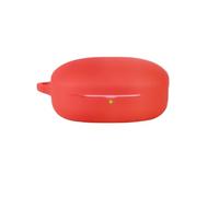 TINGYR Cover Compatibile con QCY T13 Pro, Morbida, Protezione Completa, Custodia per Auricolari Antigraffio.(Rosso)
