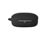 TINGYR Cover Compatibile con QCY T13 Pro, Morbida, Protezione Completa, Custodia per Auricolari Antigraffio.(Nero)