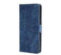 TingYR Cover Compatibile con Tecno Camon 50 PRO, Flip Custodia Carte di Credito con Spazzola Antifurto, Supporto Regolabile Fit Cover.Blu