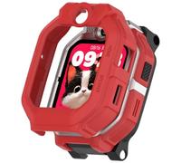 TINGYR Cover Compatibile con Xiaomi Redmi Kids Watch Pro, Custodia Protettiva Semi-Piena in PC, Resistente ai Graffi, Bumper Leggero. Rosso