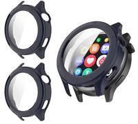 TINGYR Cover Compatibile con Xiaomi Watch S4, [2 Pezzi] PC + Vetro Temperato per Proteggere lo Schermo, Anticaduta, Custodia Compatibile con Xiaomi Watch S4.