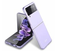 TingYR Funda para Samsung Galaxy Z Flip 3, [Anti-Drop, Anti-Scratch, Anti-Fingerprint] Slim Full Protection, Funda para Samsung Galaxy Z Flip 3.(Púrpura)