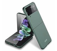TingYR Funda para Samsung Galaxy Z Flip 3, [Anti-Drop, Anti-Scratch, Anti-Fingerprint] Slim Full Protection, Funda para Samsung Galaxy Z Flip 3.(Verde)