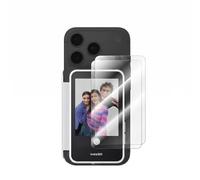 TingYR Vetro Temperato Protettivo Compatibile con Insta360 Snap, 2x Proteggi Schermo, Antishock, Antigraffio, Senza Bolle. Transparent