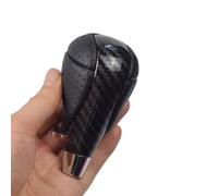 TINGYUS Manopola Cambio Auto Per Toyota Per Estima Per Hilux Per Crown Per Matrix Per Rav4 Pomello Cambio In Fibra Di Carbonio Auto Testa Cambio In Vera Pelle(Options 3)