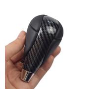 TINGYUS Manopola Cambio Auto Per Toyota Per Estima Per Hilux Per Crown Per Matrix Per Rav4 Pomello Cambio In Fibra Di Carbonio Auto Testa Cambio In Vera Pelle(Options 7)