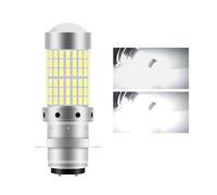 TINGYUS Moto Anteriore Faro 1 Pezzo H4 P15D BA20D Lampadine Per Fari Da Moto Super Bright White 12v LED Faro Fendinebbia Faretto Motociclo Faro(B)