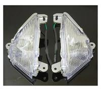 TINGYUS Moto Anteriore Faro Per Kawasaki Z1000 2007 2008 2009 2010 2011 2012 2013 Indicatori Di Direzione Anteriori Per Motociclette Lente Indicatore Di Direzione Motociclo Faro(Clear Lens)