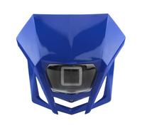 TINGYUS Moto Anteriore Faro Per Suzuki Per DRZ85 Per DRZ125 Per DRZ250 Per RMZ85 Per RMZ125 Per RMZ250 RM85 RM125 RM250 Piastra Faro Per Moto A LED 12V Motociclo Faro(Blue)