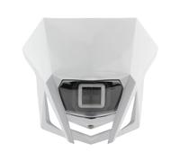 TINGYUS Moto Anteriore Faro Per Suzuki Per DRZ85 Per DRZ125 Per DRZ250 Per RMZ85 Per RMZ125 Per RMZ250 RM85 RM125 RM250 Piastra Faro Per Moto A LED 12V Motociclo Faro(Bianco)