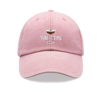 Tini Time Espresso Baseball Cap Vintage Lavato Unisex Dad Hat Martini Cocktail