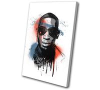 Tinie Tempah Grunge Urban Musical SINGLE TELA parete arte foto stampa