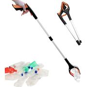 Tinks | Strumento di portata da 84 cm per sollevare rifiuti e rifiuti dentro e fuori | Sostenere rifiuti sostenibili con manico lungo per il giardino domestico