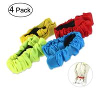 Tinksky 4 Elastic Tie Rope per il gioco di gara a 3 gambe ( casuale)