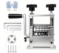 TINMAGI Spellacavi Elettrici, Macchina Spelafili per Cavi da 3-17mm, Spelacavi Manuale con 6 Canali e 5 Lame, Sguainacavi per Il Riciclaggio dei Fili di Scarto, Spelacavi 5 Fili Contemporaneamente